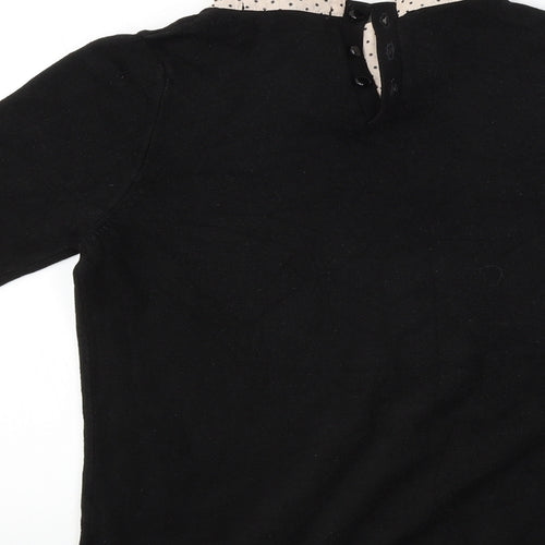 Marks and Spencer  Womens Black   Pullover Jumper Size 8