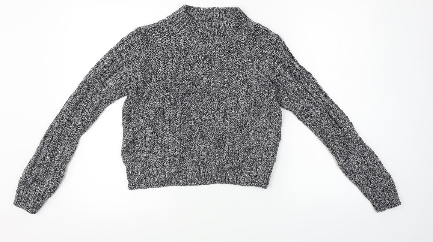 Miss Selfridge  Womens Grey   Pullover Jumper Size 8