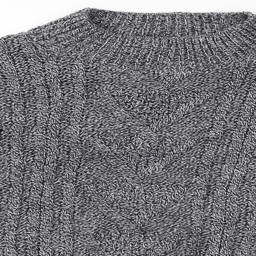 Miss Selfridge  Womens Grey   Pullover Jumper Size 8