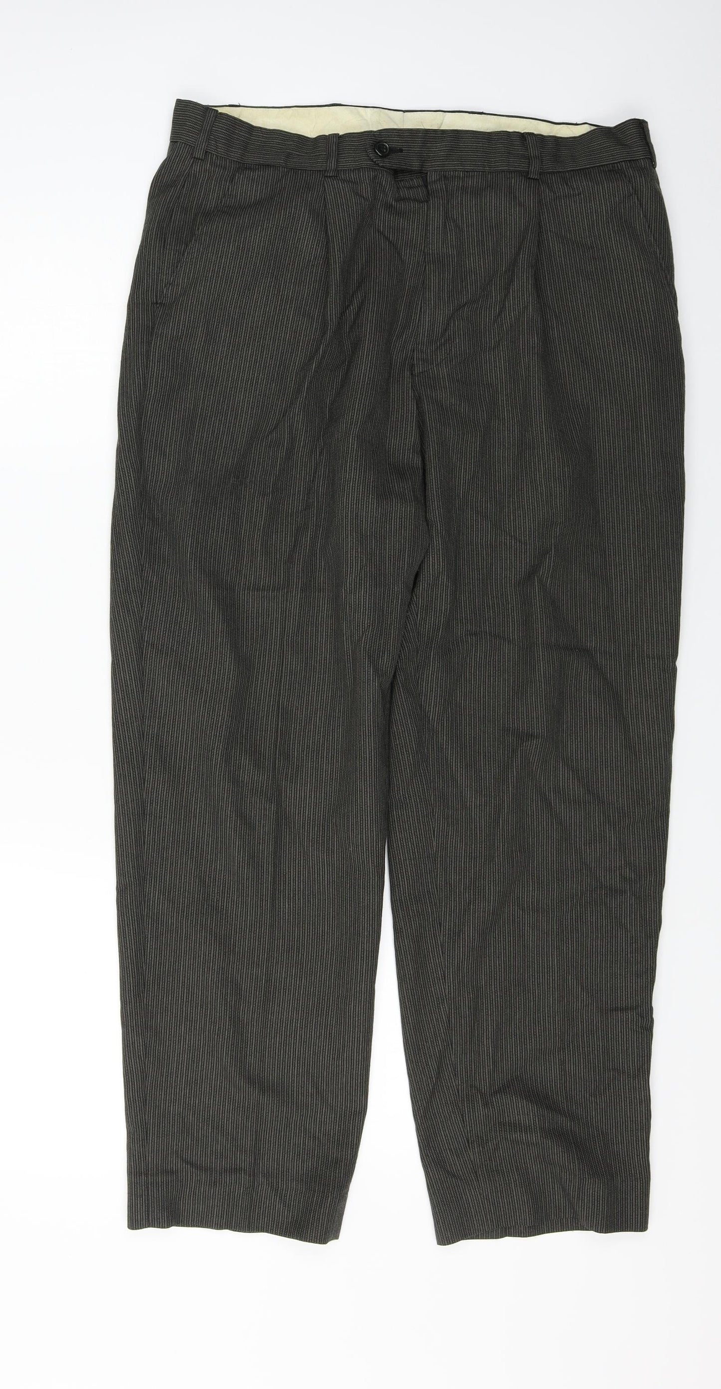 Preworn  Womens Brown   Trousers  Size 34 in L24 in