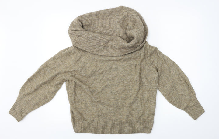 H&M  Womens Brown   Pullover Jumper Size S