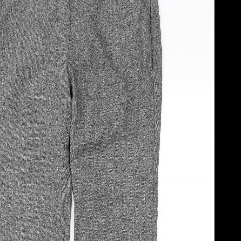 Per Una Womens Grey   Trousers  Size 14 L27 in