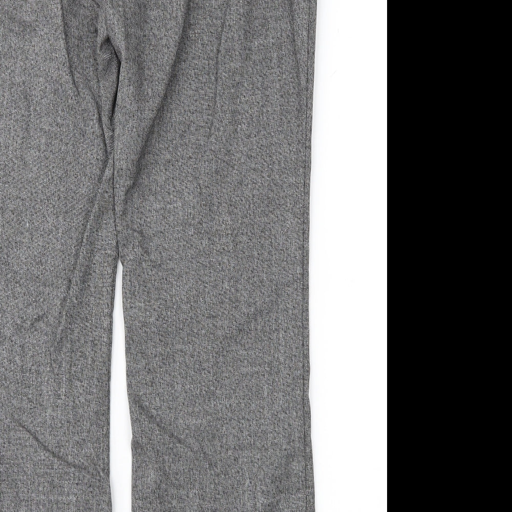 Per Una Womens Grey   Trousers  Size 14 L27 in