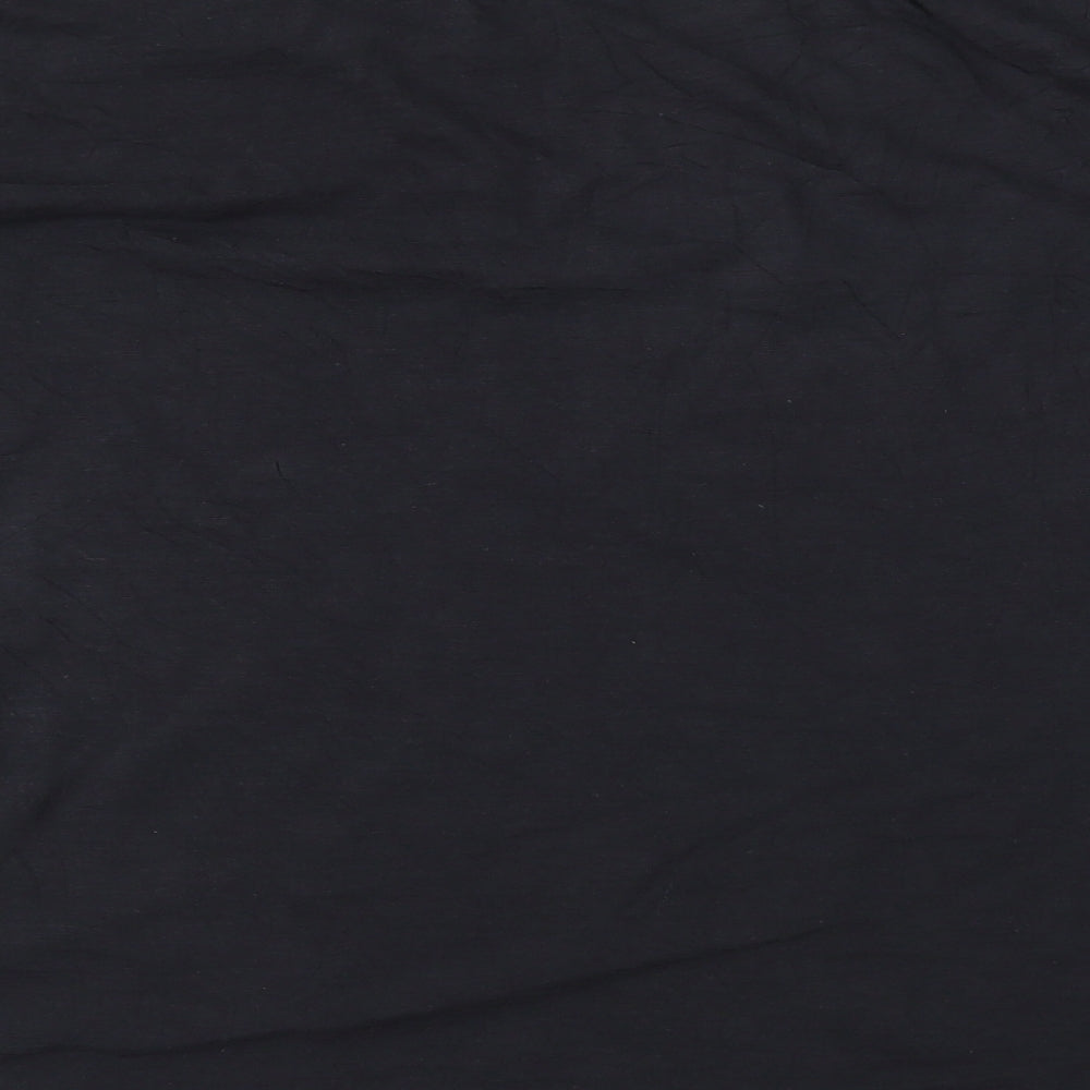 Avenue Womens Black   Basic T-Shirt Size 16