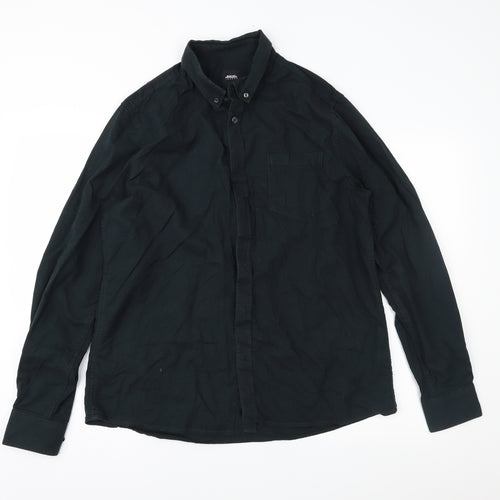 Burton Mens Blue    Button-Up Size L