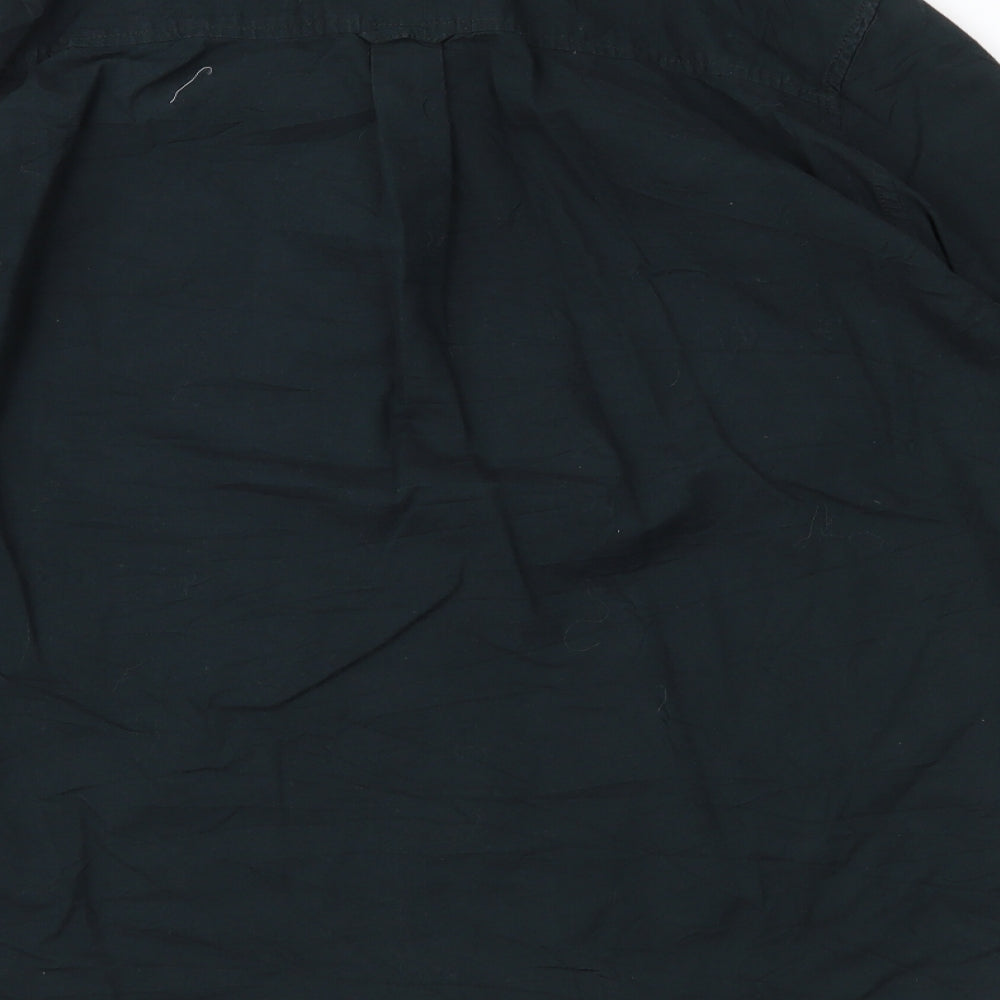 Burton Mens Blue    Button-Up Size L