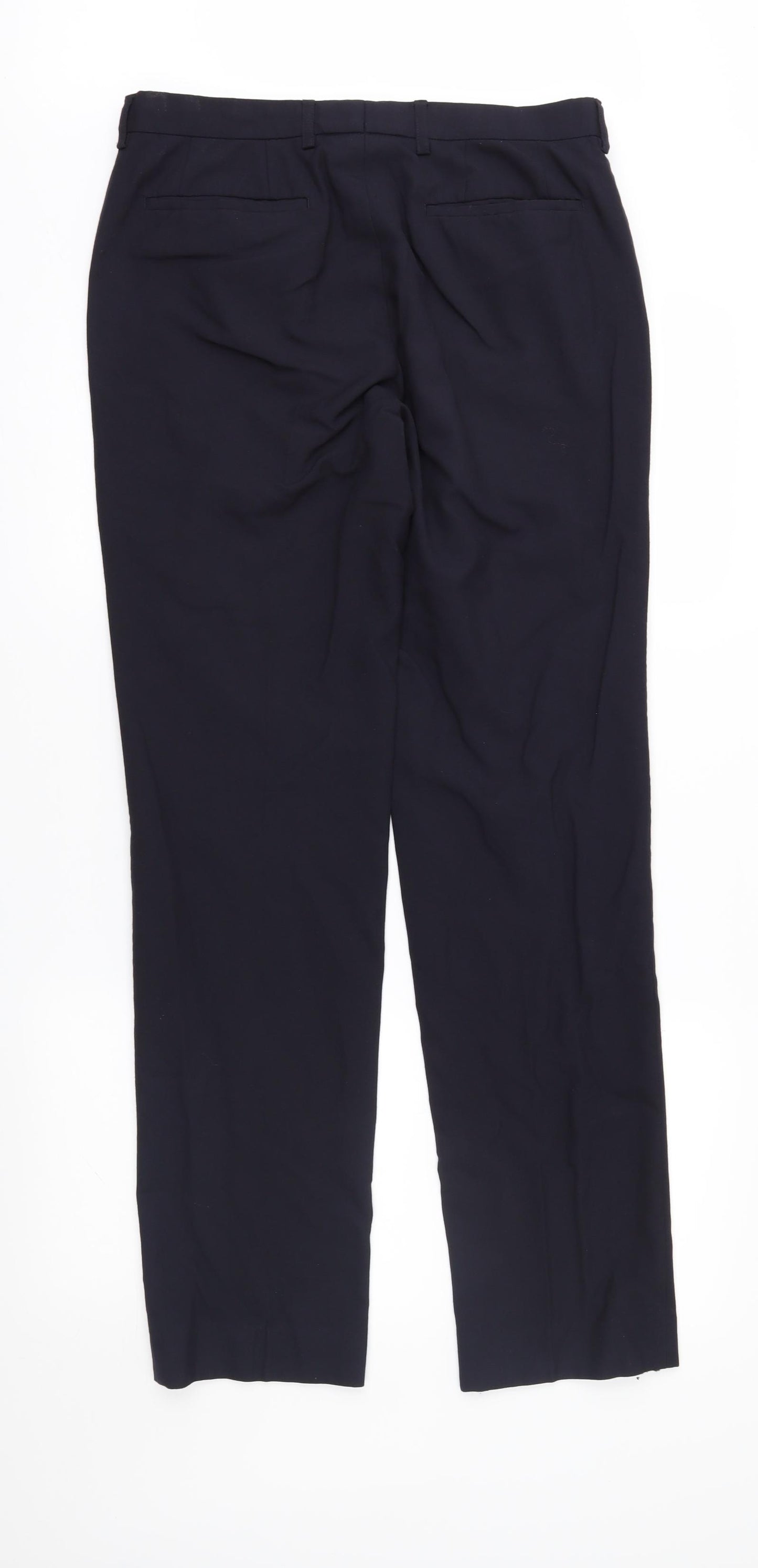 Marks and Spencer Mens Blue   Trousers  Size 32 in L32 in