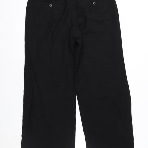 Coast Womens Black   Trousers  Size 14 L30 in
