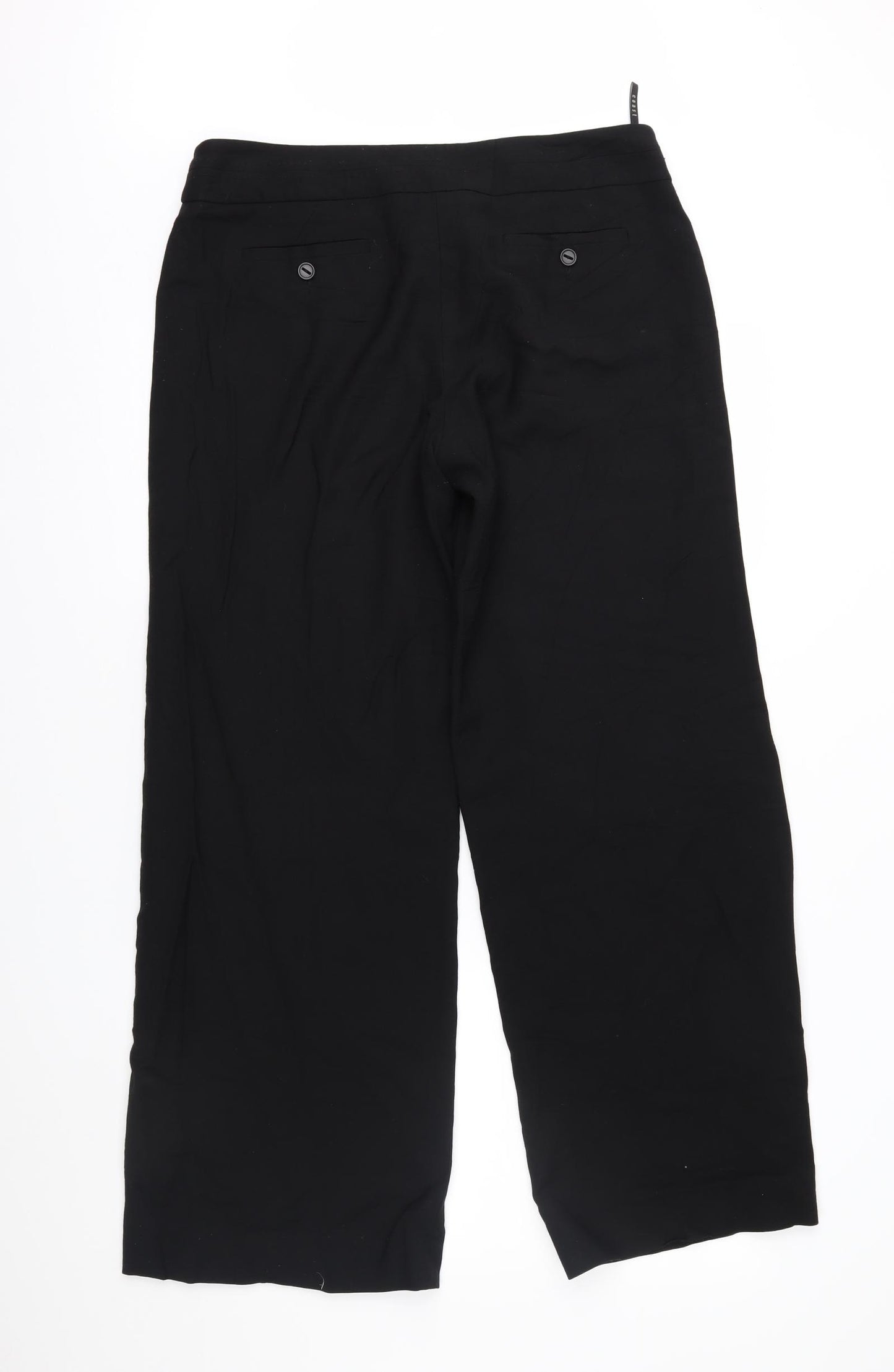 Coast Womens Black   Trousers  Size 14 L30 in