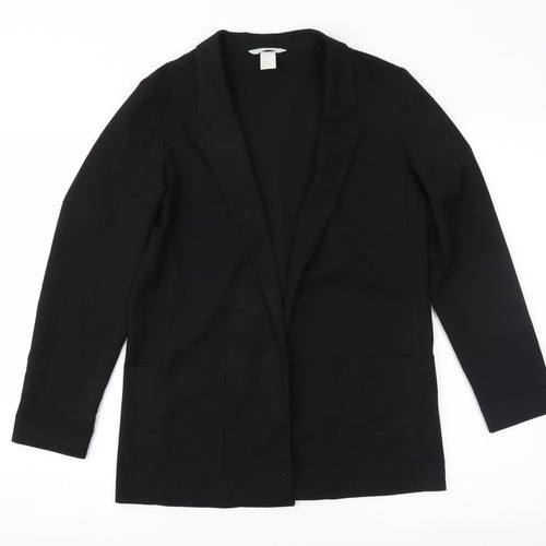 H&M Womens Black   Jacket  Size 6