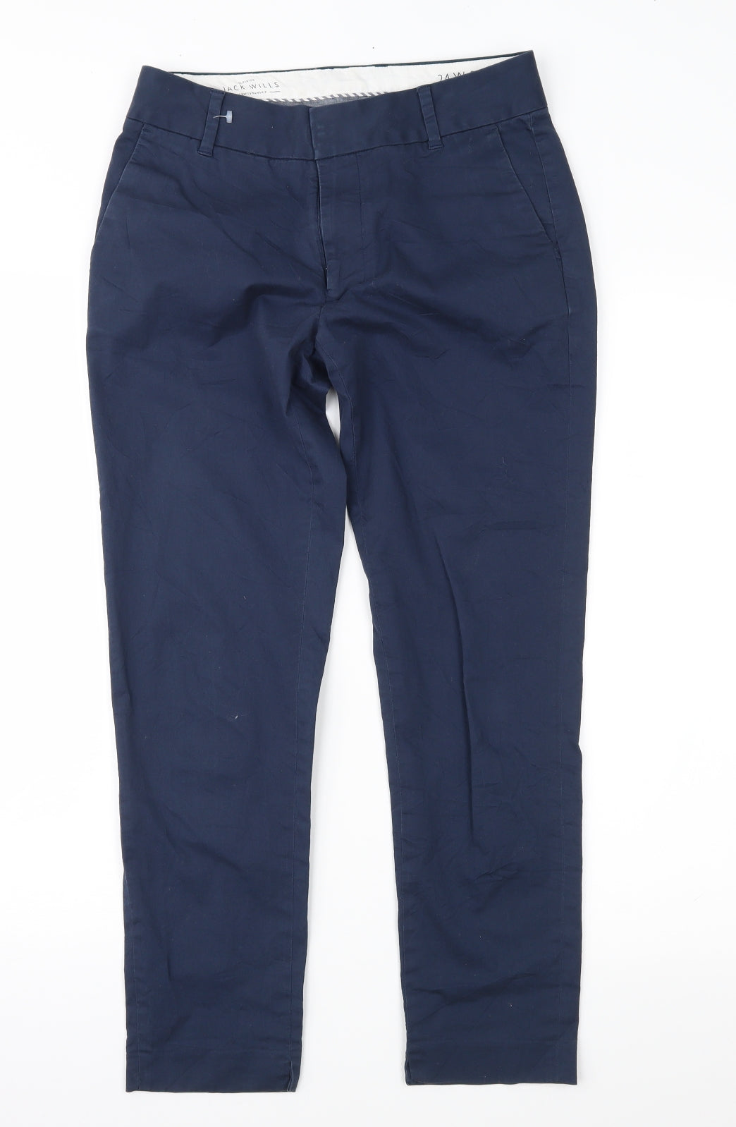 Jack Wills Mens Blue   Chino Trousers Size 24 in L26 in