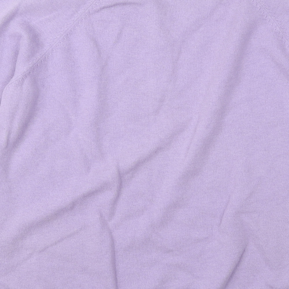 Country Casuals Womens Purple   Pullover Jumper Size M