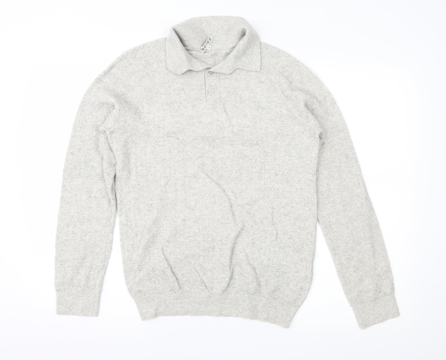 Reiss Mens Grey   Pullover Jumper Size M