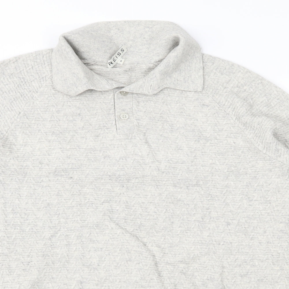Reiss Mens Grey   Pullover Jumper Size M