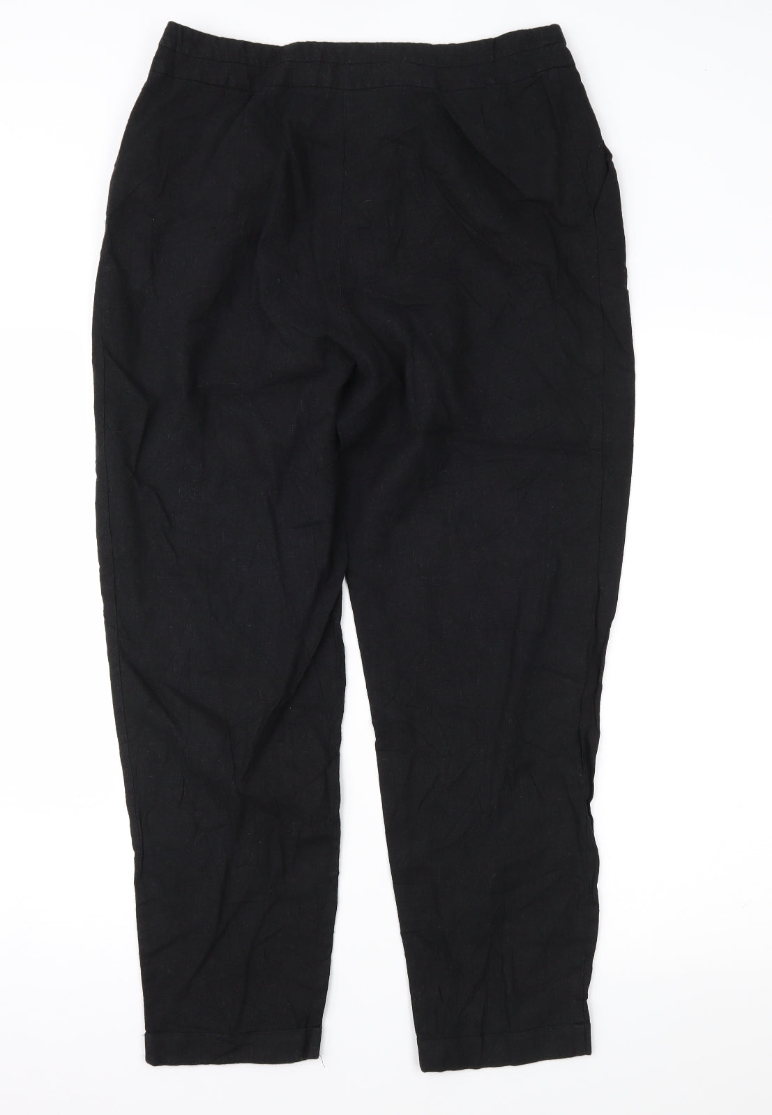 ASOS Womens Black   Trousers  Size 14 L26 in