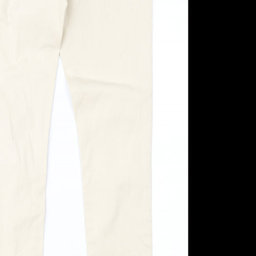 New Look Womens Beige   Skinny Jeans Size 14 L29 in