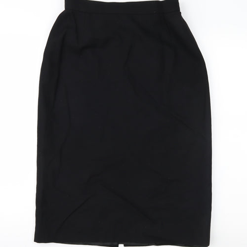 Preworn Womens Black   Straight & Pencil Skirt Size 14