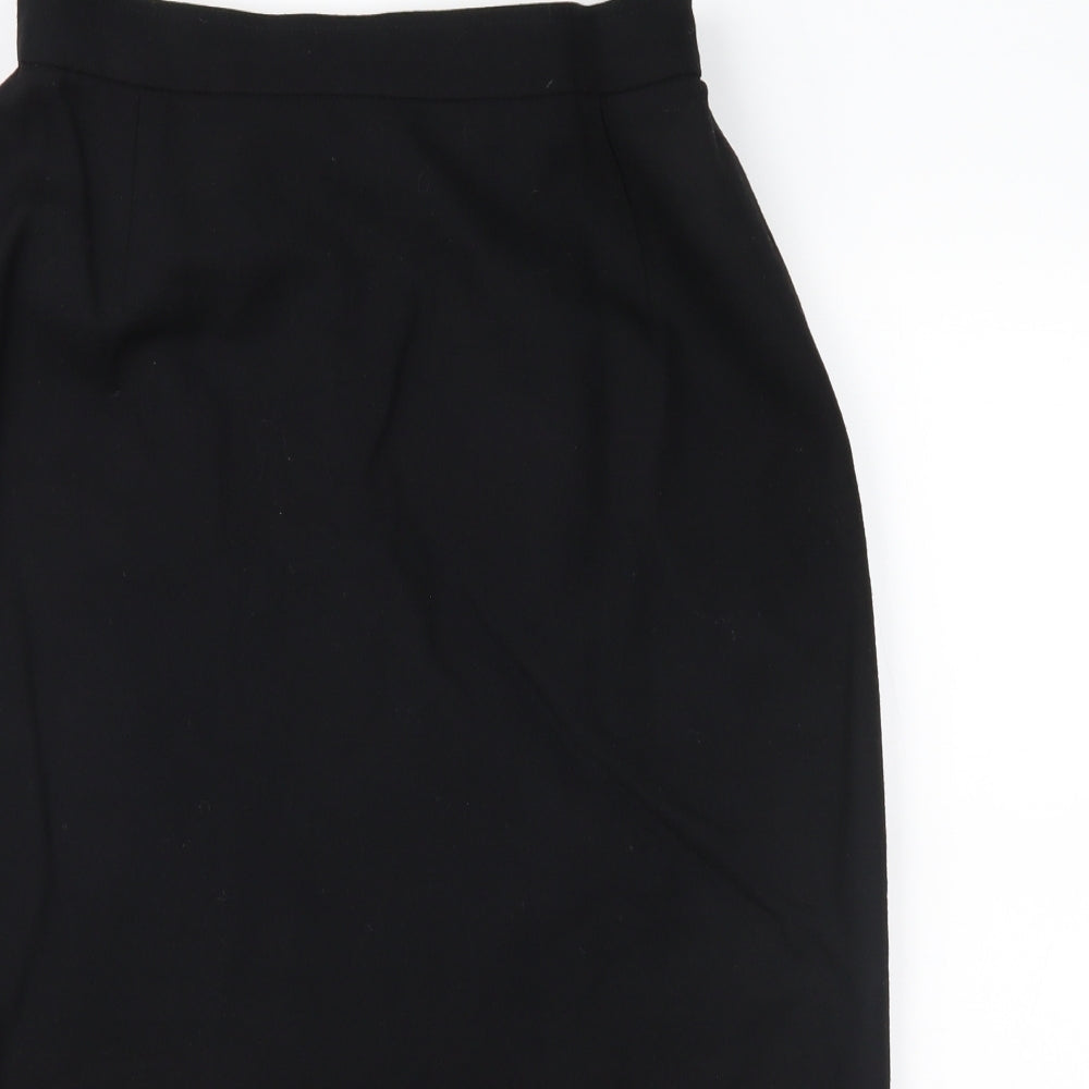 Preworn Womens Black   Straight & Pencil Skirt Size 14