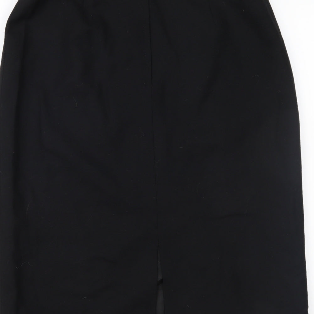 Preworn Womens Black   Straight & Pencil Skirt Size 14
