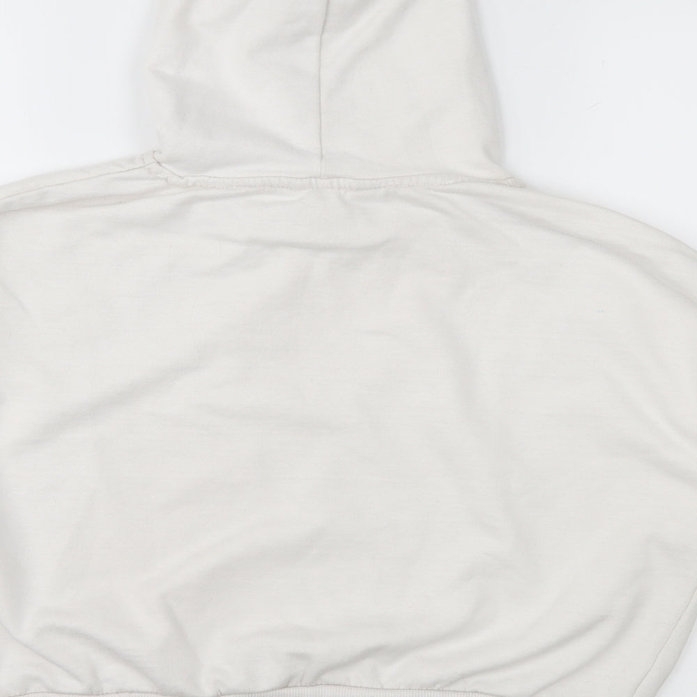 Pep&Co Womens Ivory   Pullover Hoodie Size M