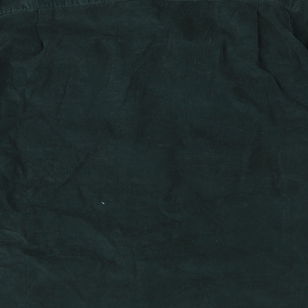 Banana Republic Mens Green  Corduroy  Button-Up Size M