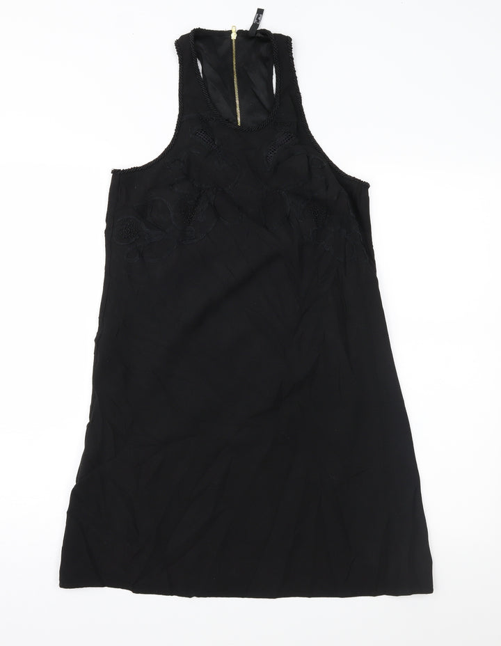 Renuar Womens Black Shift Size S