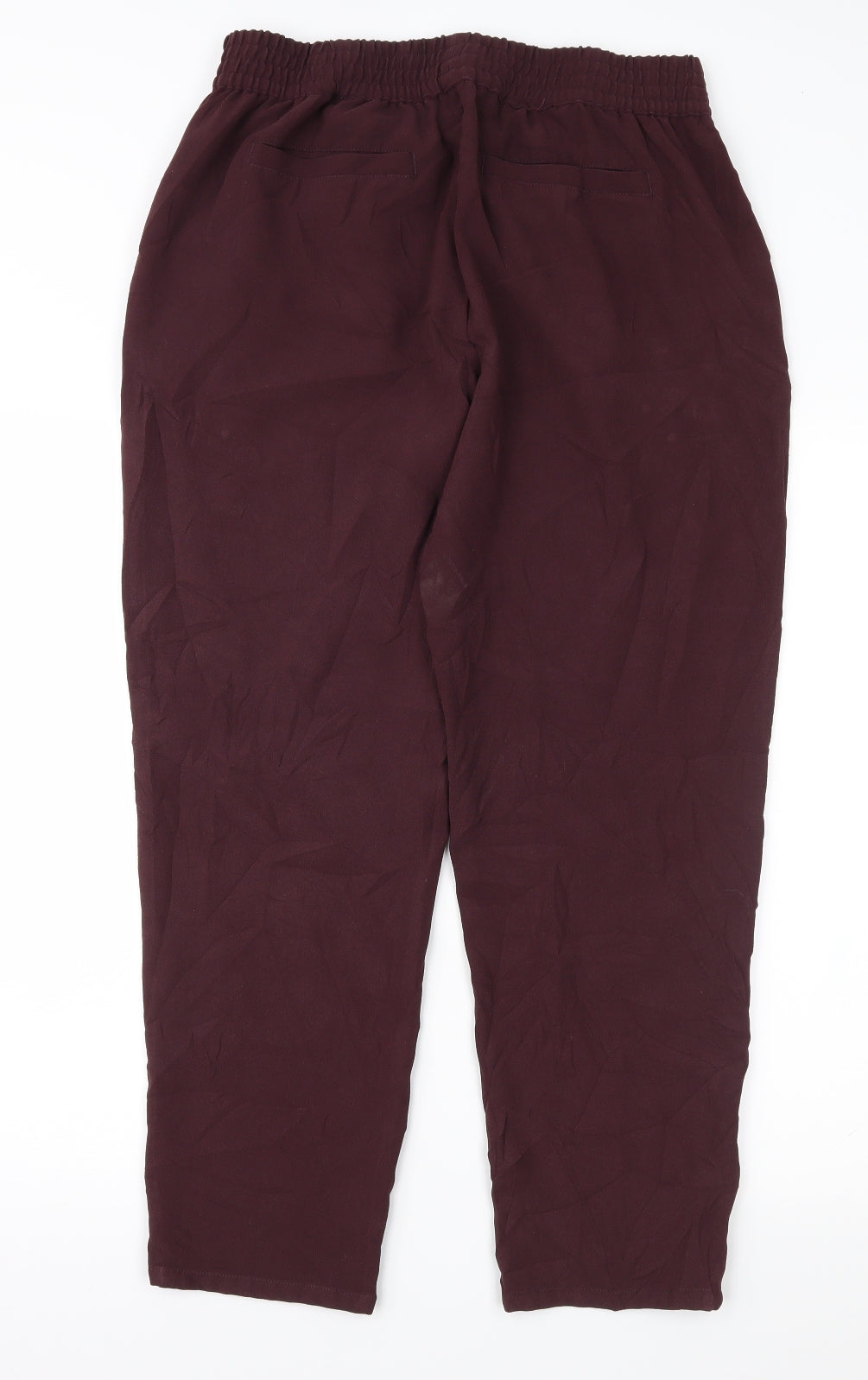 Preworn Womens Purple   Trousers  Size 34 in L27 in