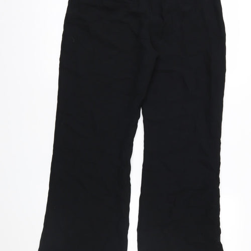 NEXT Womens Black   Trousers  Size 10 L30 in