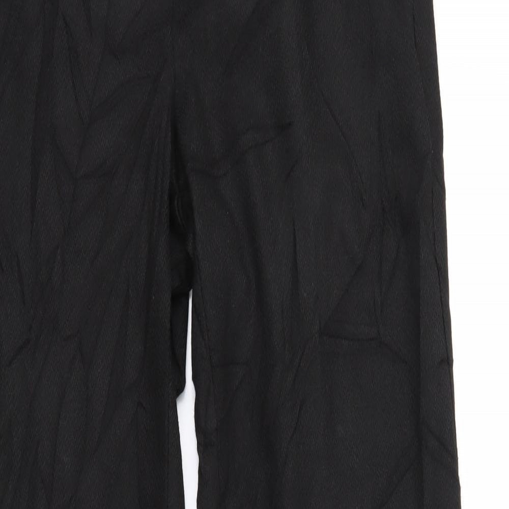 NEXT Womens Black   Trousers  Size 10 L28 in