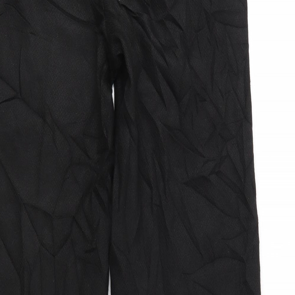 NEXT Womens Black   Trousers  Size 10 L28 in