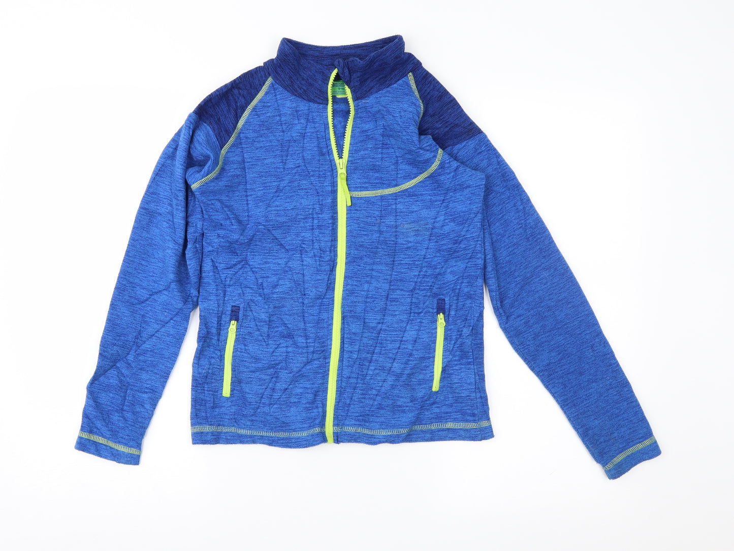Mountain Warehouse Boys Blue  Fleece Jacket  Size 9-10 Years