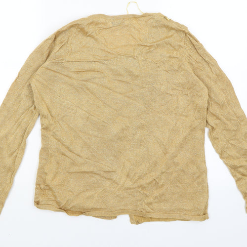 Damart Womens Gold   Pullover Jumper Size 12