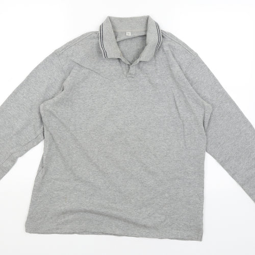 Preworn Mens Grey    T-Shirt Size M