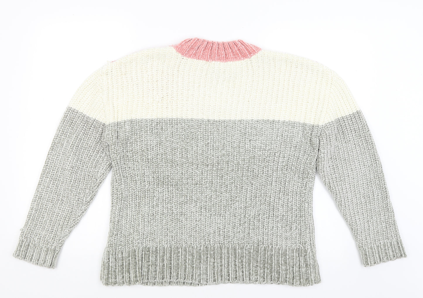 Primark Womens Grey   Pullover Jumper Size 12
