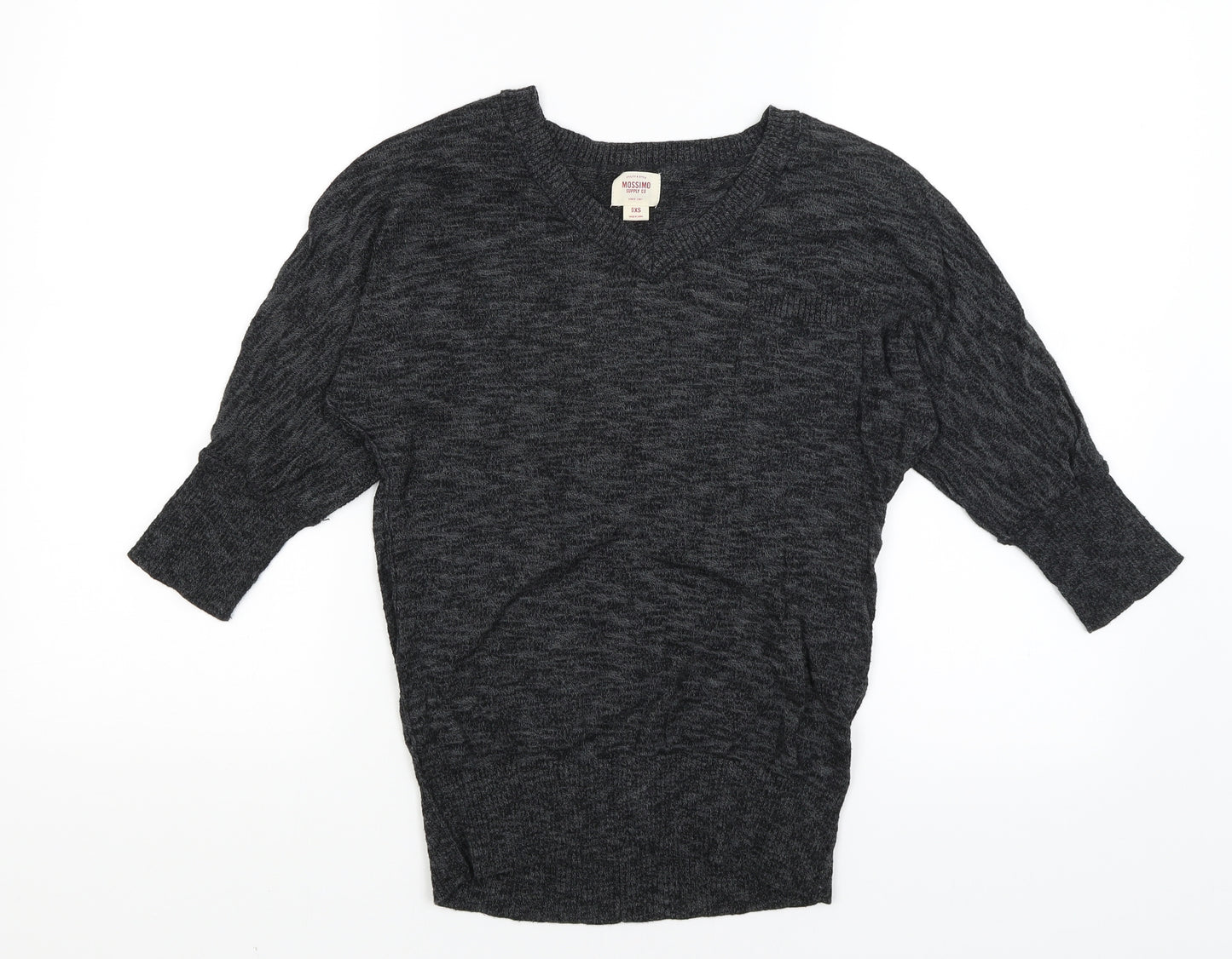 Mossimo Womens Black   Basic T-Shirt Size XS