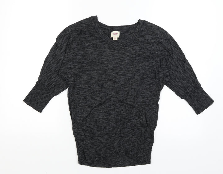 Mossimo Womens Black   Basic T-Shirt Size XS