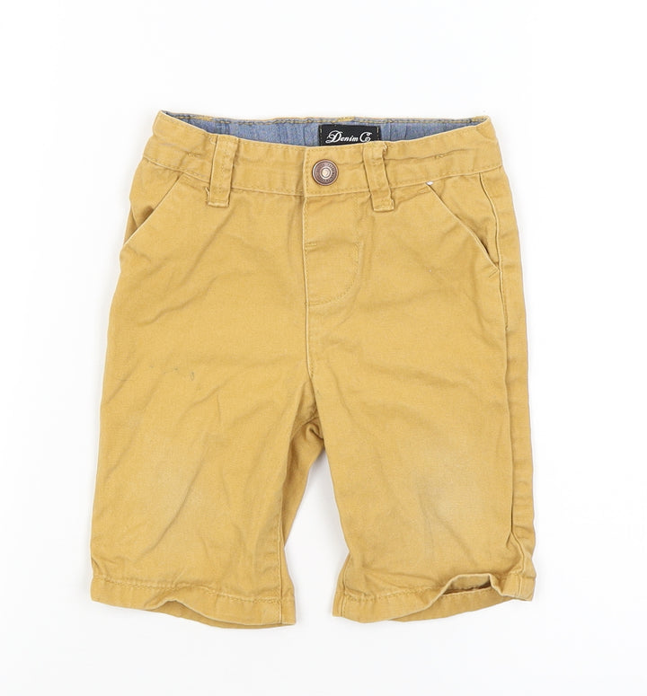 Denim Co Baby Brown   Cargo Trousers Size 12-18 Months