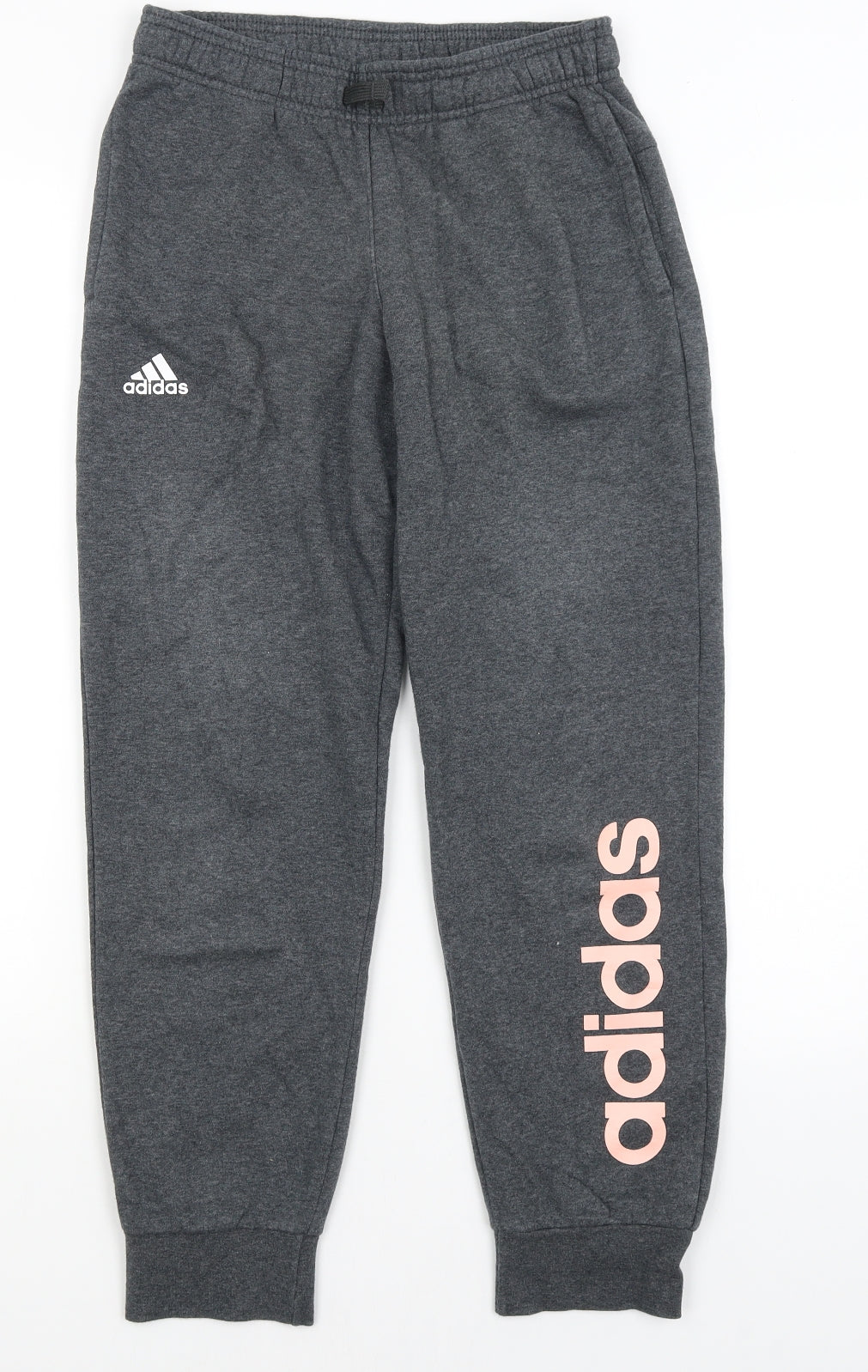 adidas Girls Grey   Sweatpants Trousers Size 11-12 Years