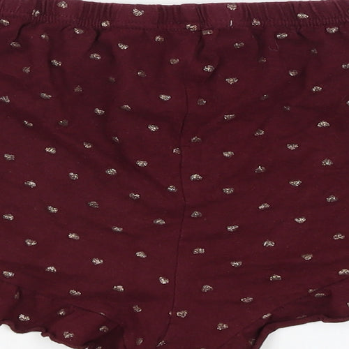 New Look Womens Red   Hot Pants Shorts Size M