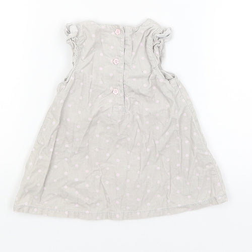 George Baby Grey   Fit & Flare  Size 0-3 Months