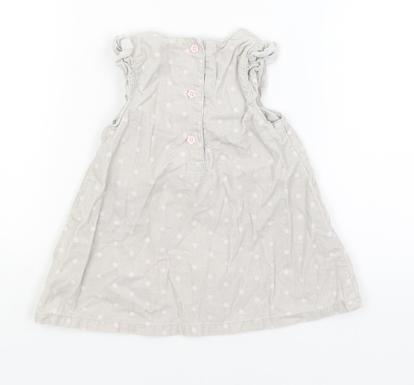 George Baby Grey   Fit & Flare  Size 0-3 Months