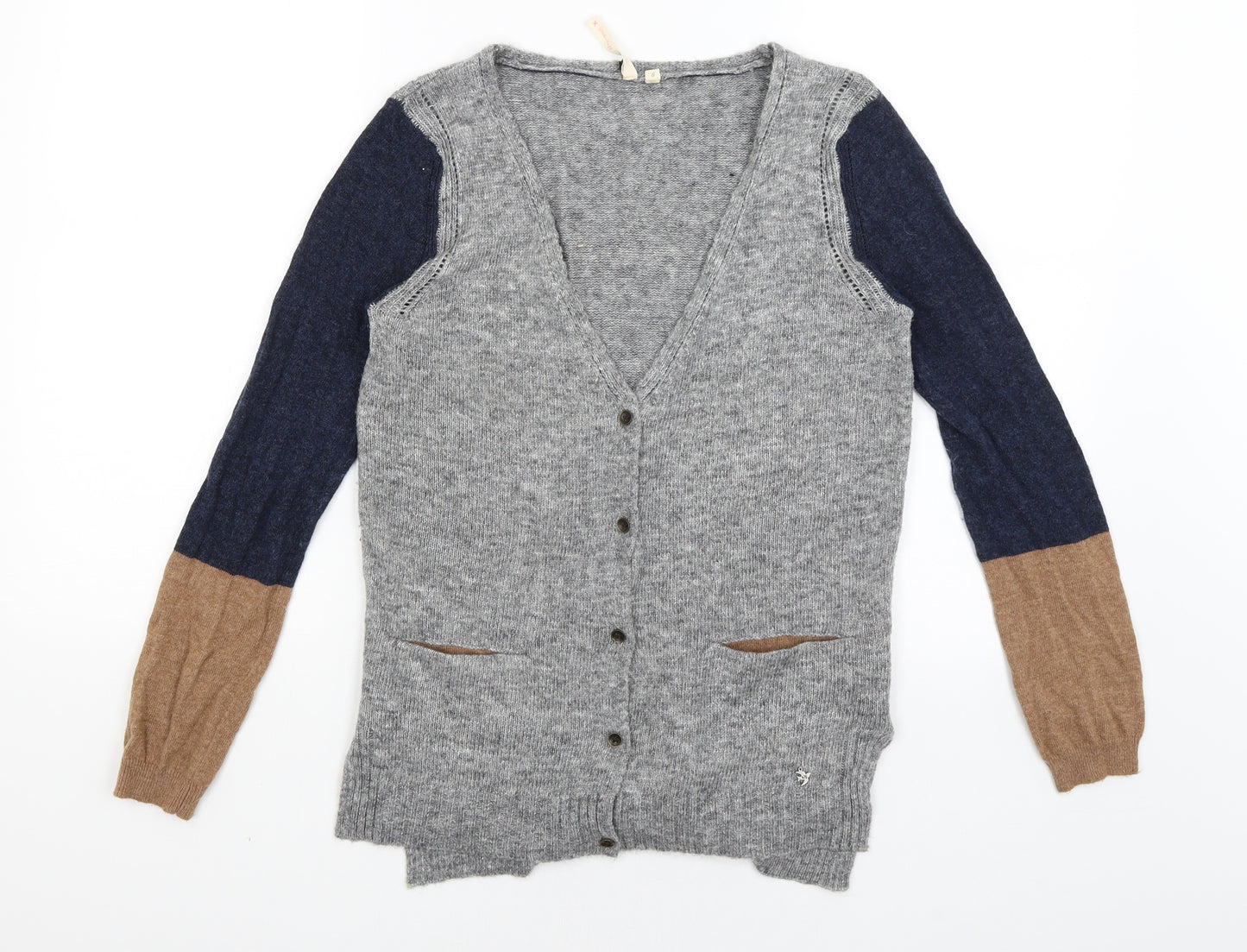 White Stuff Womens Grey   Cardigan Jumper Size 8