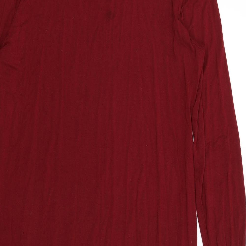 Boohoo Womens Red   T-Shirt Dress  Size 16