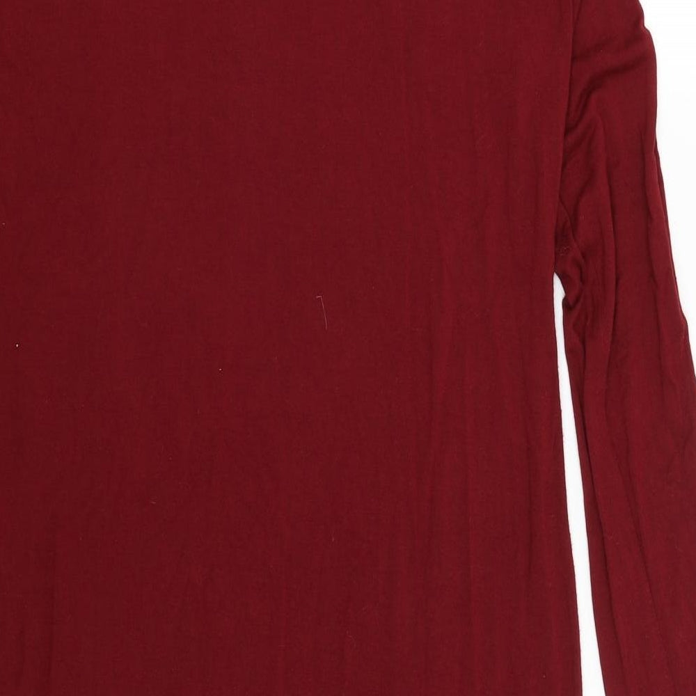 Boohoo Womens Red   T-Shirt Dress  Size 16