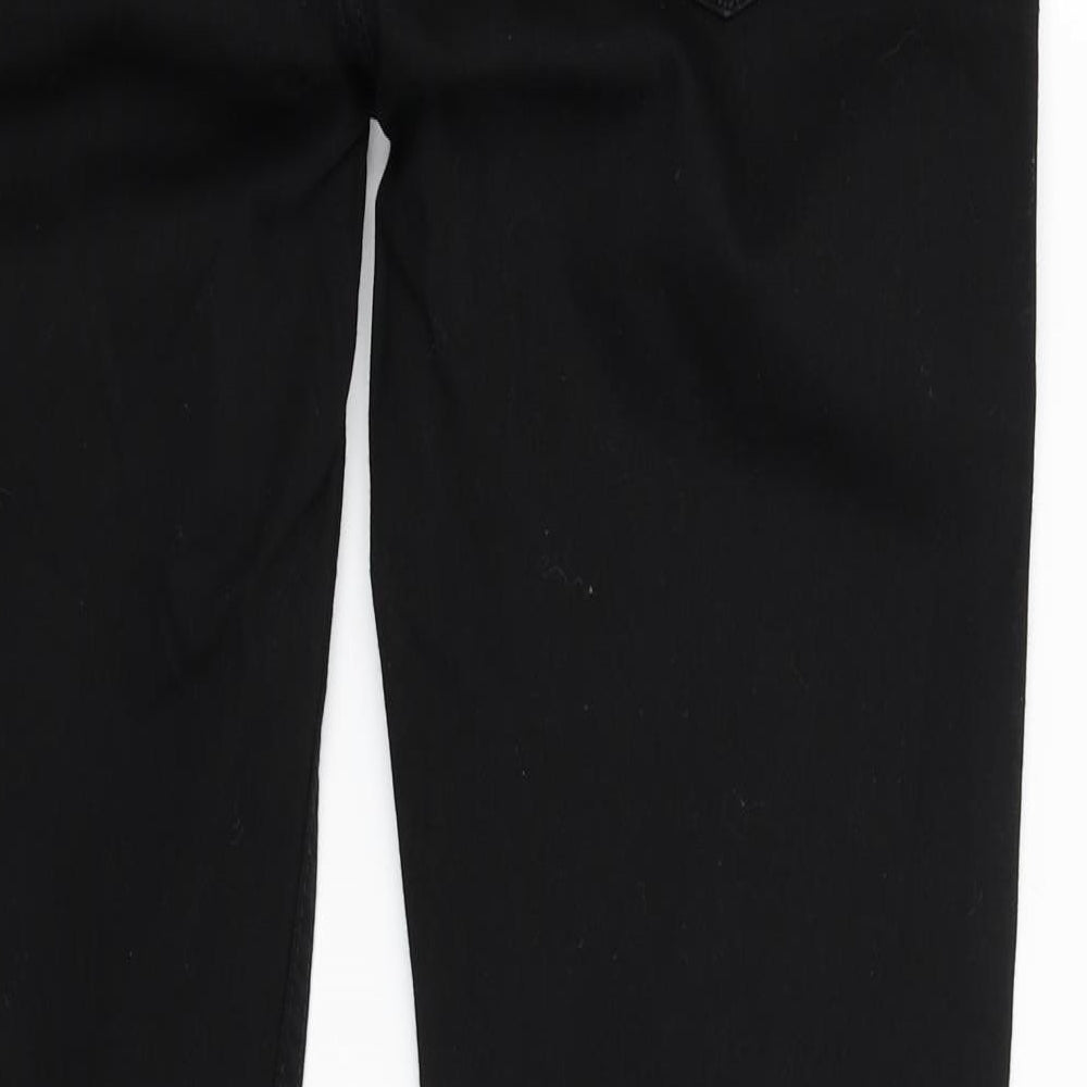 Topman Mens Black   Straight Jeans Size 34 in L32 in