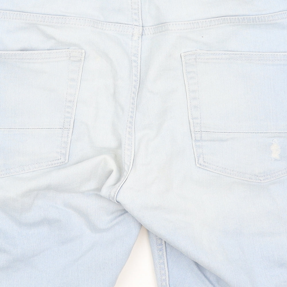 River Island Mens Blue   Bermuda Shorts Size 34 in