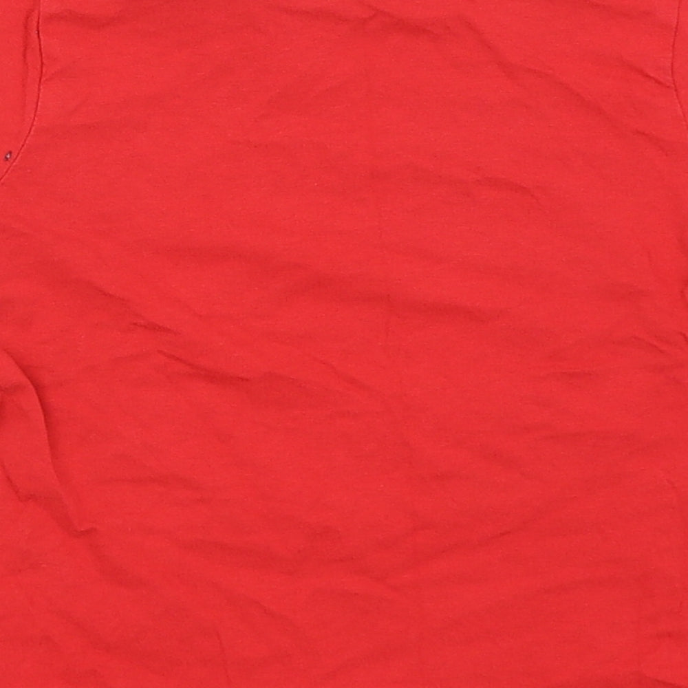 George Boys Red   Basic T-Shirt Size 4-5 Years  - Cool Dude