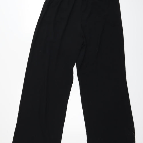 Bershka Womens Black   Trousers  Size L L30 in