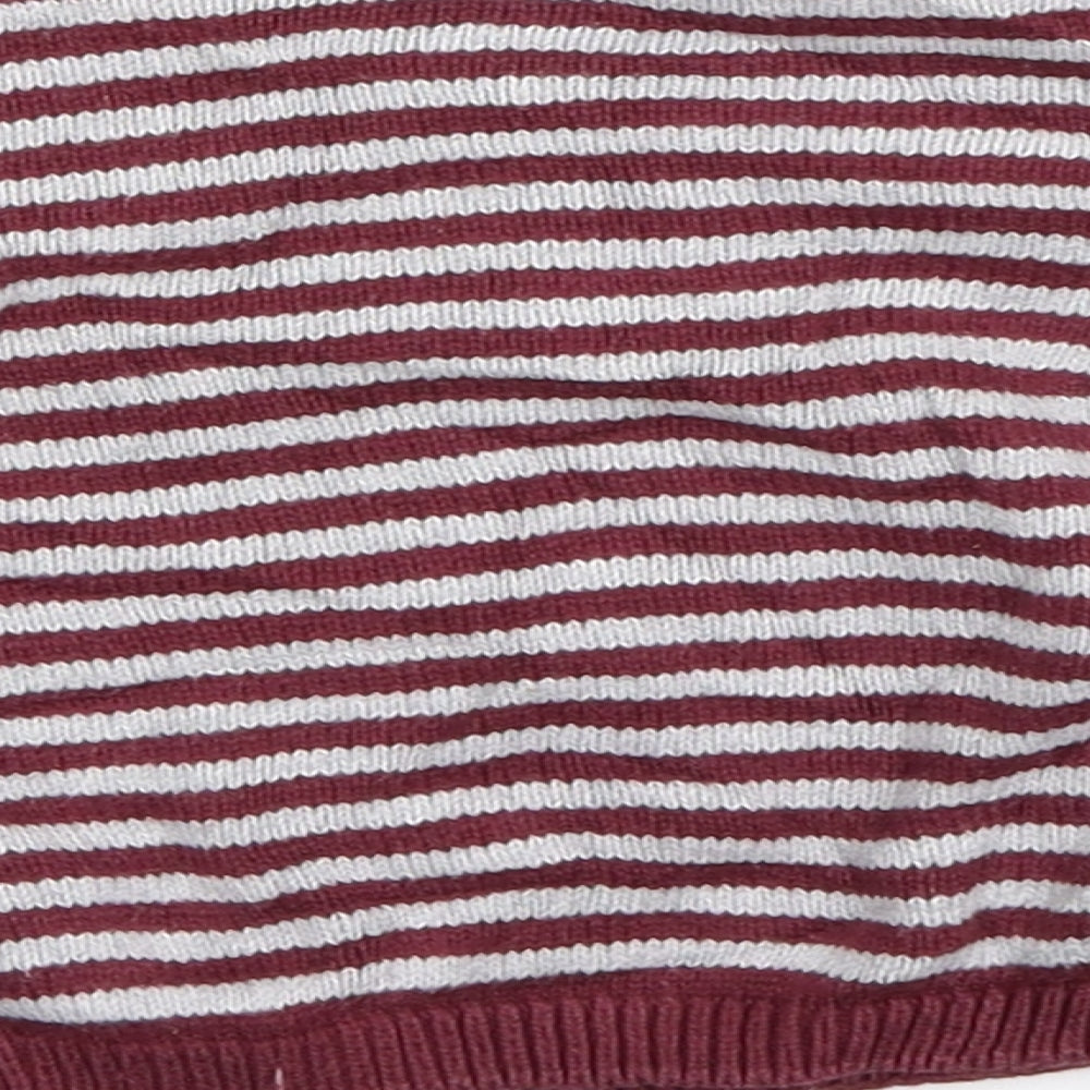F&F Baby Red Striped  Basic T-Shirt Size 6-9 Months