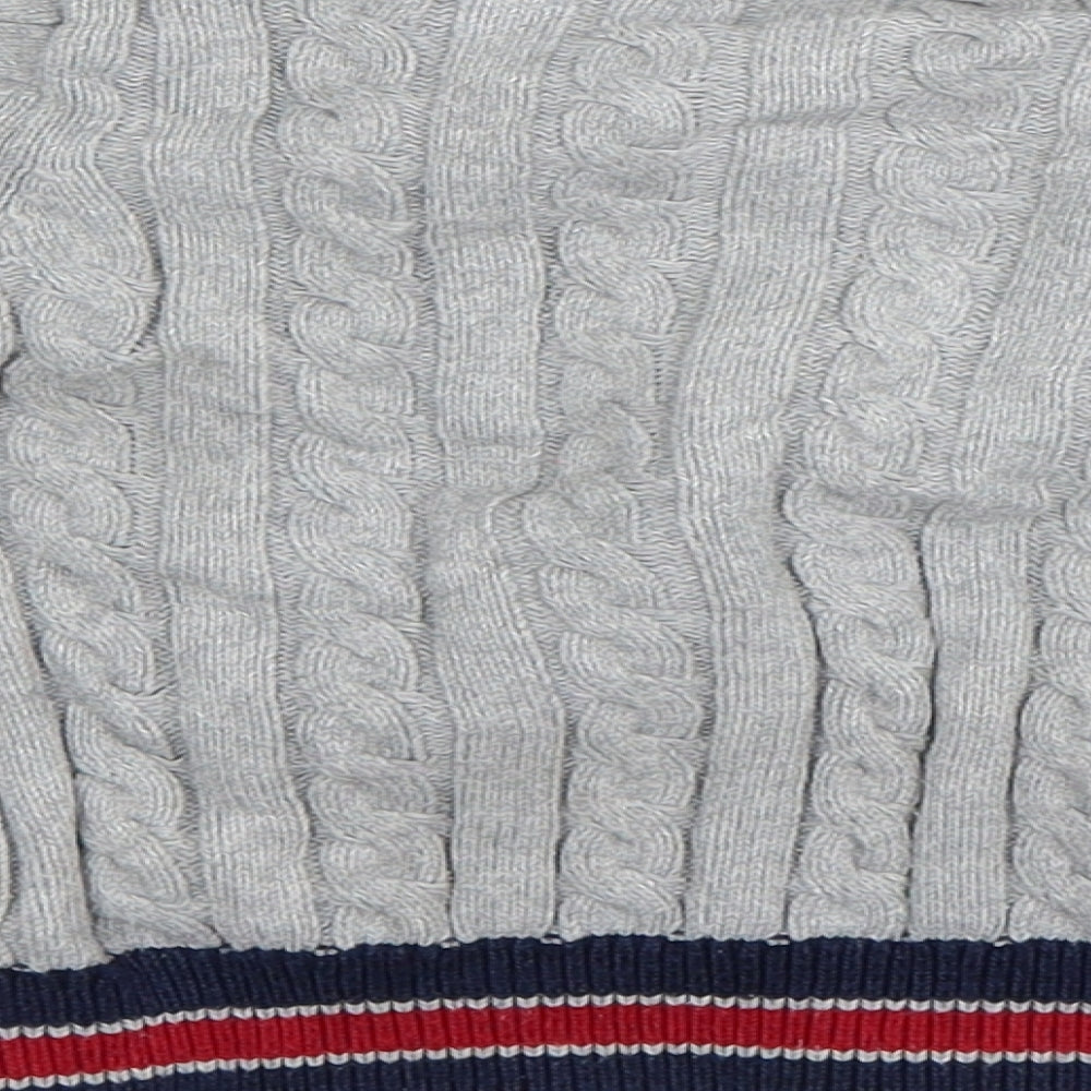 Jacadi Boys Grey   Henley Jumper Size 4 Years